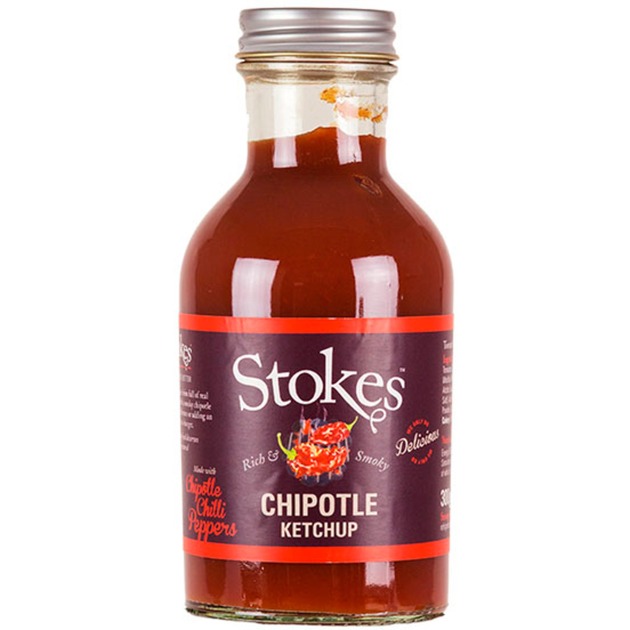 Stokes Sauces Chipotle Ketchup, Sauce