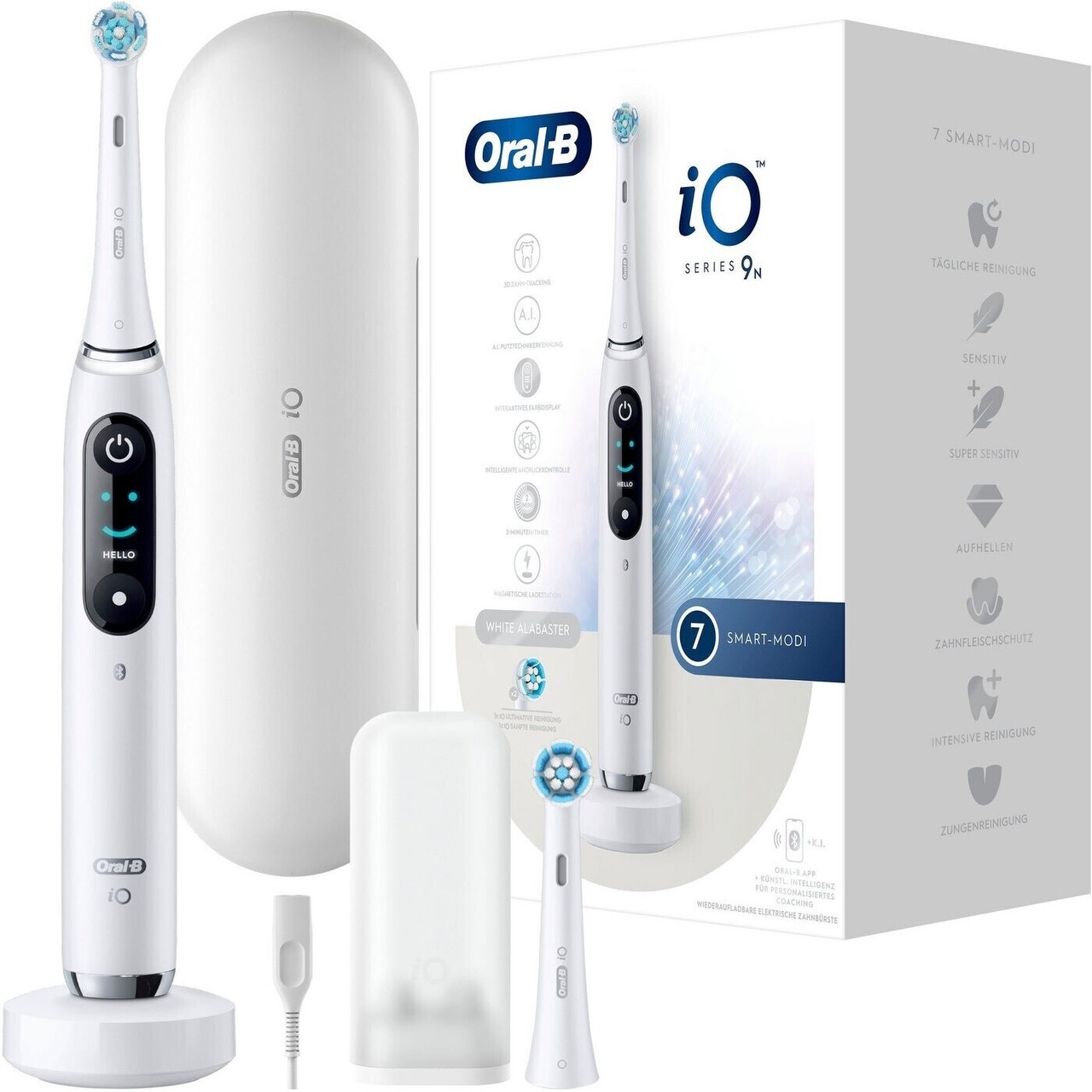 Braun Oral-B iO Series 9N | White Alabaster