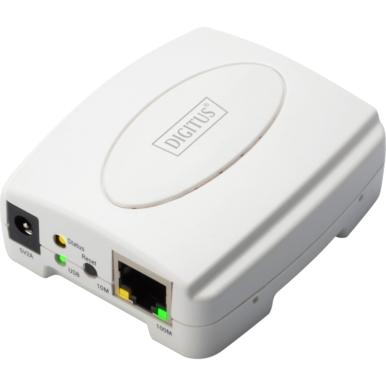 Digitus Fast Ethernet Print Server DN-13003-2 - USB 2.0 | weiß