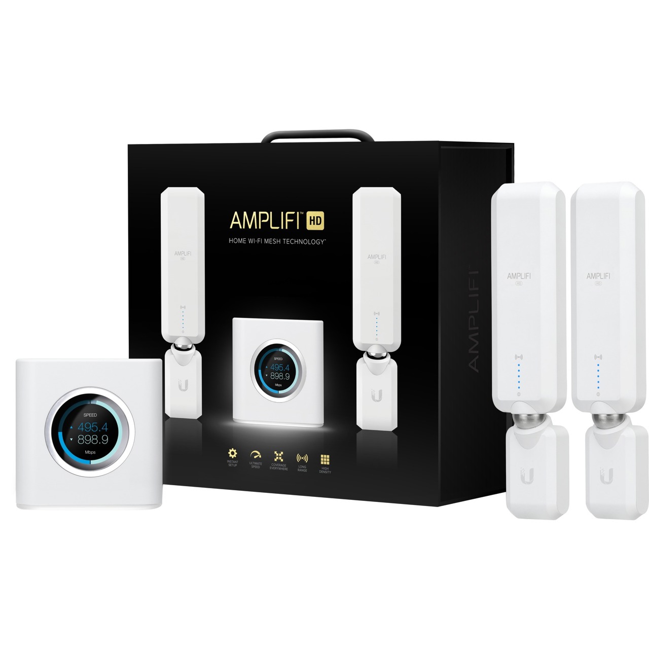 Ubiquiti AmpliFi HD WiFi System, Mesh Router