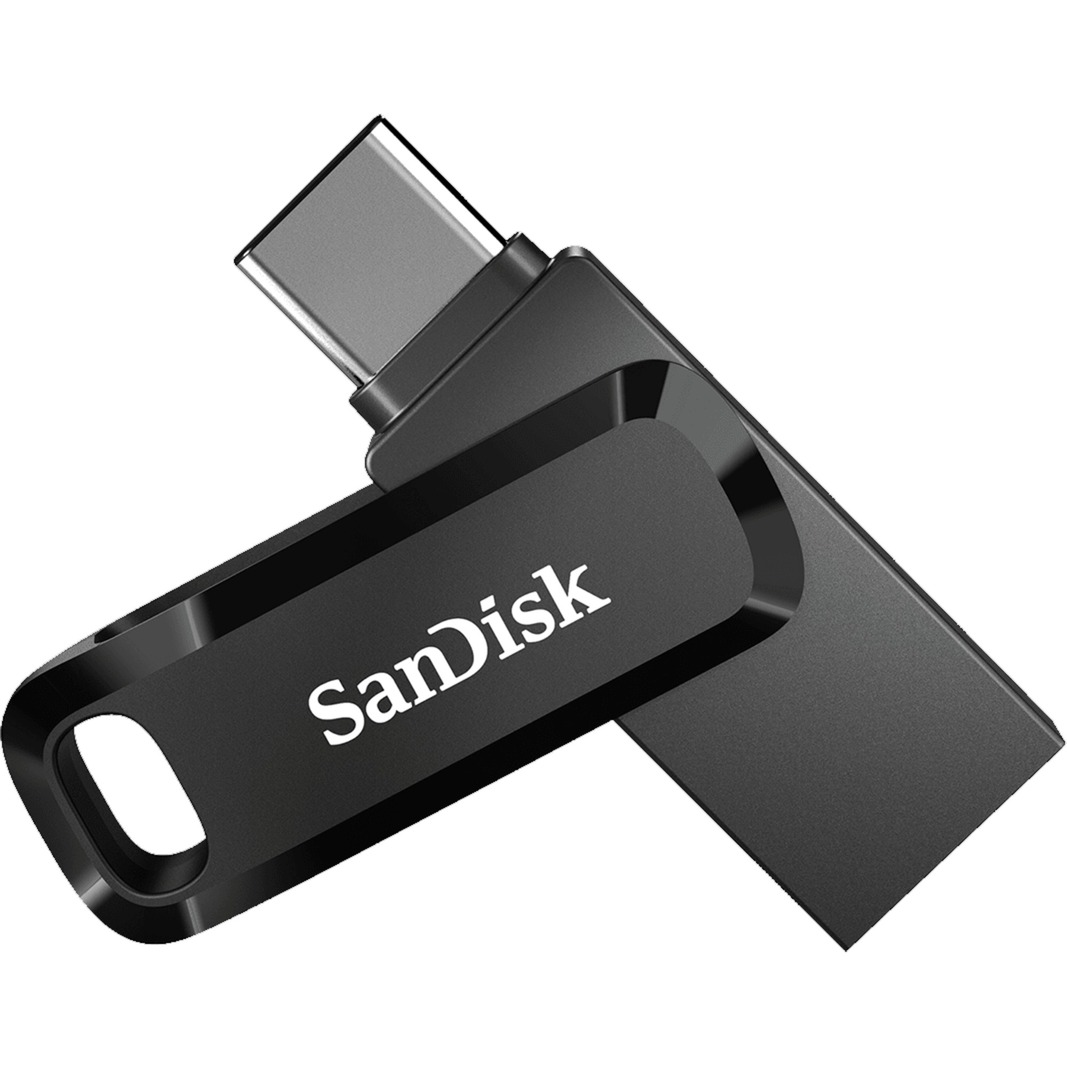 256 GB SanDisk Ultra Dual Drive Go - USB-A 3.2 Gen 1, USB-C 3.2 Gen 1 | schwarz