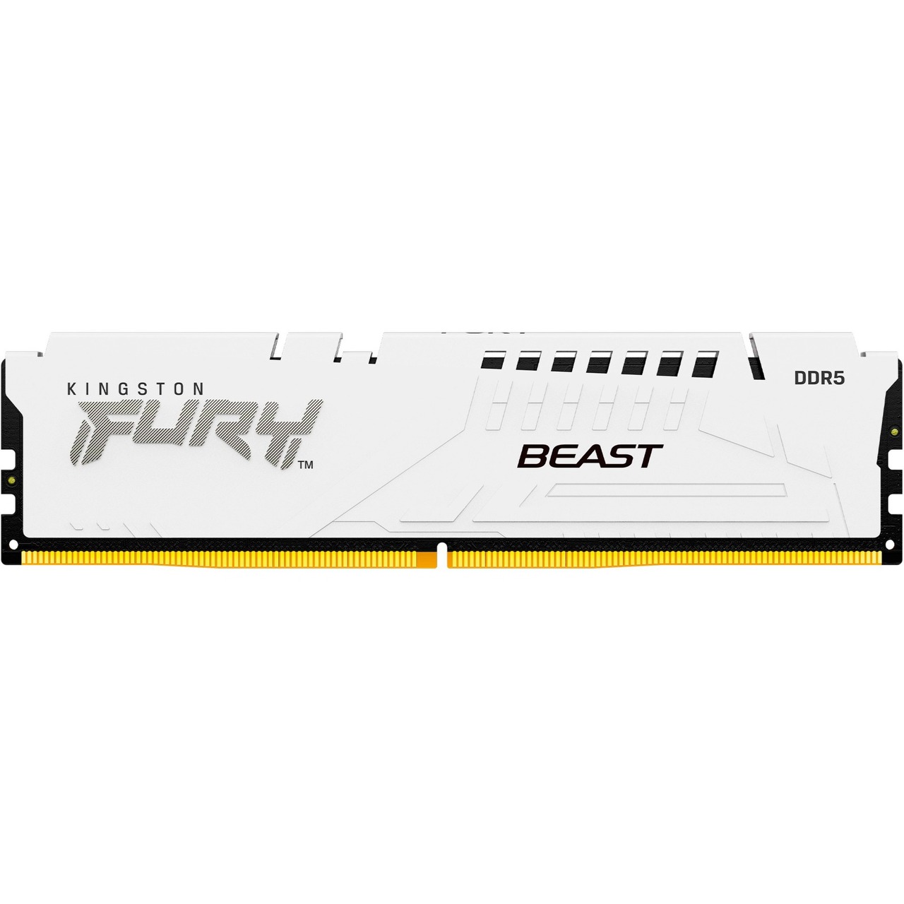 16 GB Kingston FURY DIMM DDR5-6800 - FURY Beast, INTEL XMP | weiß