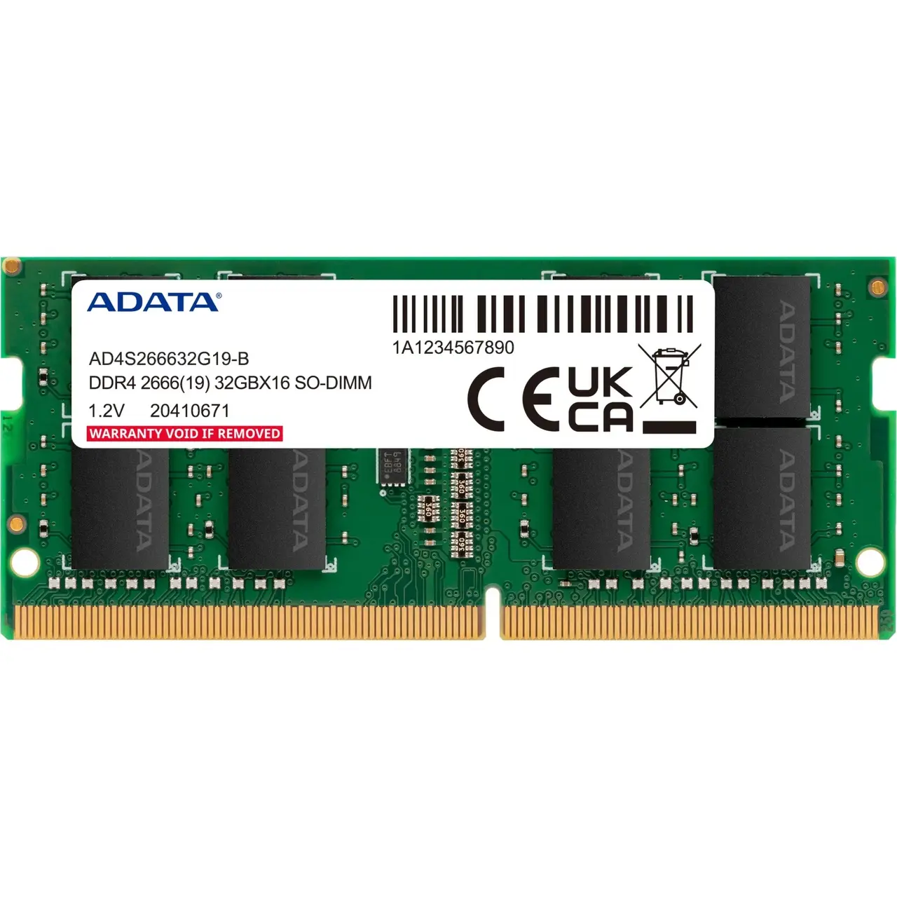     8 GB ADATA SO-DIMM DDR4-2666 - Premier Tray | schwarz