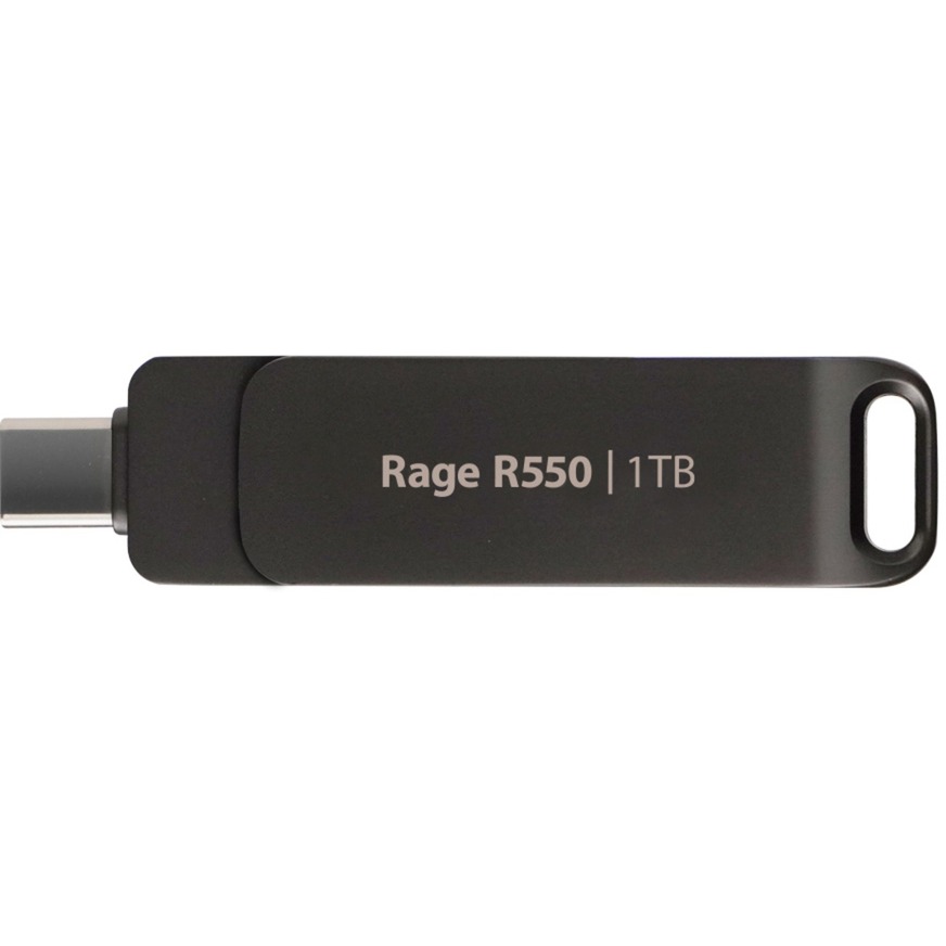 1 TB Patriot Rage R550 - USB-A und USB-C 3.2 Gen 1 | schwarz