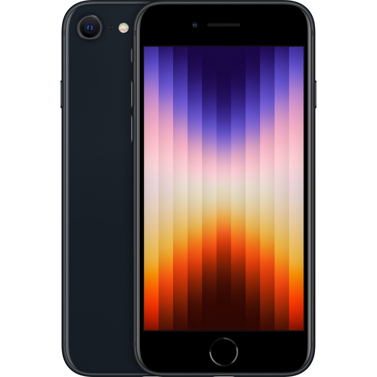 Apple iPhone SE - 128 GB, iOS 15 - 2022  | Mitternacht