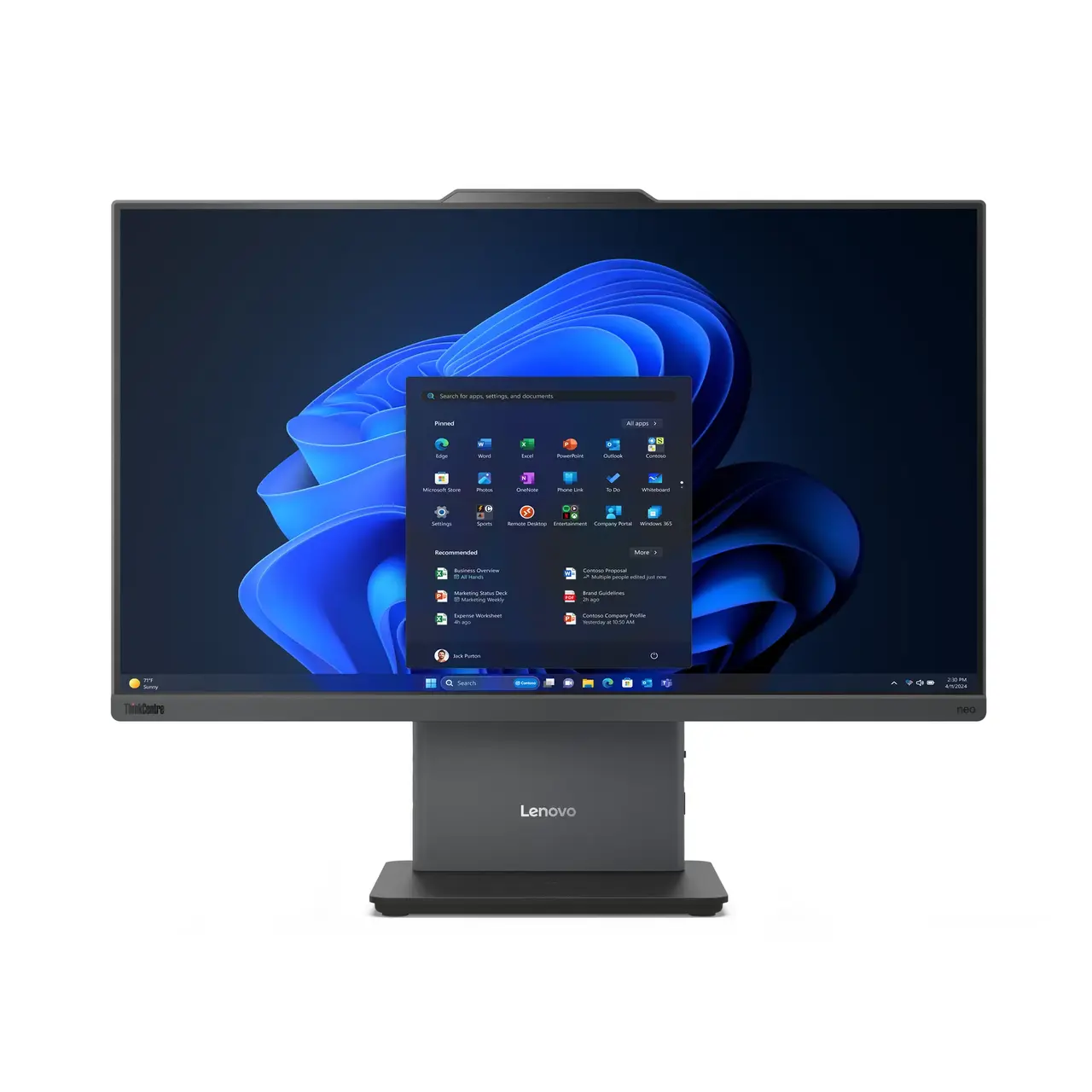 Lenovo ThinkCentre neo 50a 24 Gen 5 12SD001XGE -  Intel® Core i5-13420H,16 GB, 512 GB SSD, Windows 11 Pro
