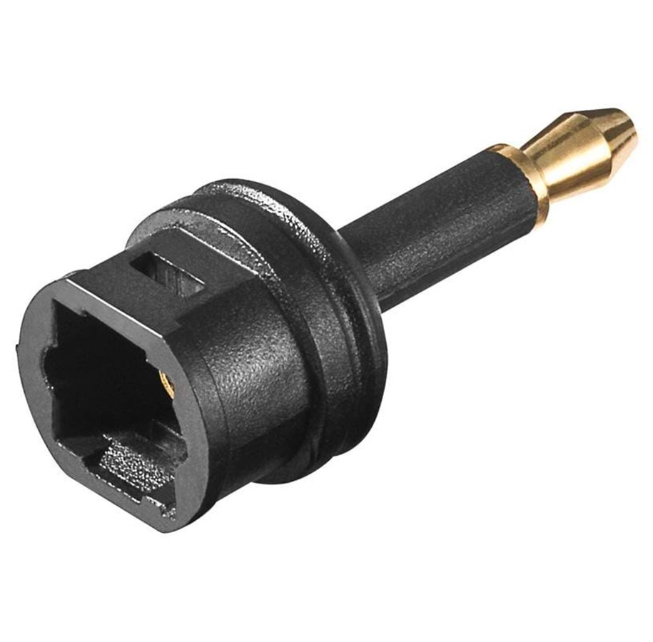 goobay Toslink-Kupplung auf 3,5 mm, Adapter