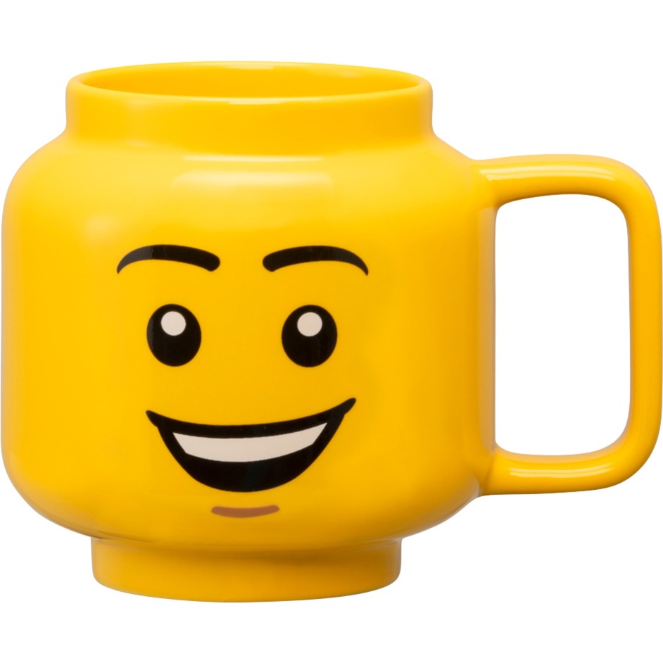 Room Copenhagen LEGO Keramiktasse Happy Boy - groß | gelb