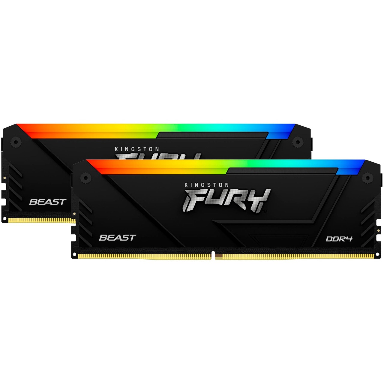   32 GB Kingston FURY DIMM 32 GB DDR4-3600 Dual-Kit - Beast RGB, INTEL XMP | schwarz