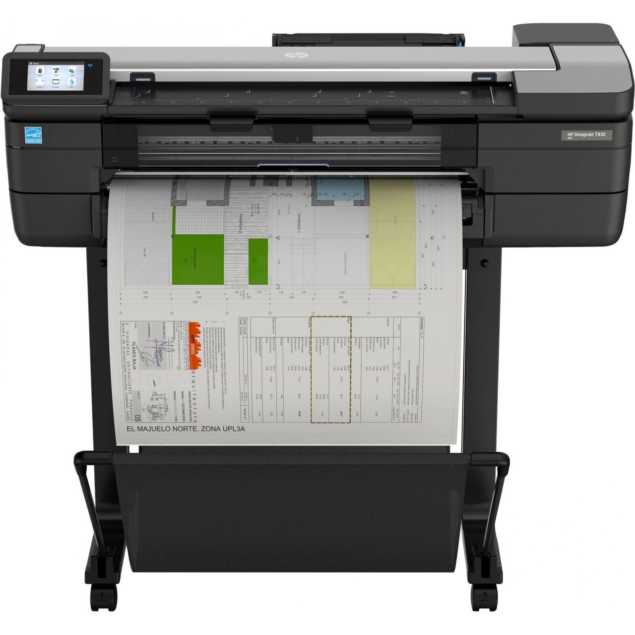 HP DesignJet T830 Multifunktions -Großformatdrucker - Drucker, Scanner, Kopierer, LAN