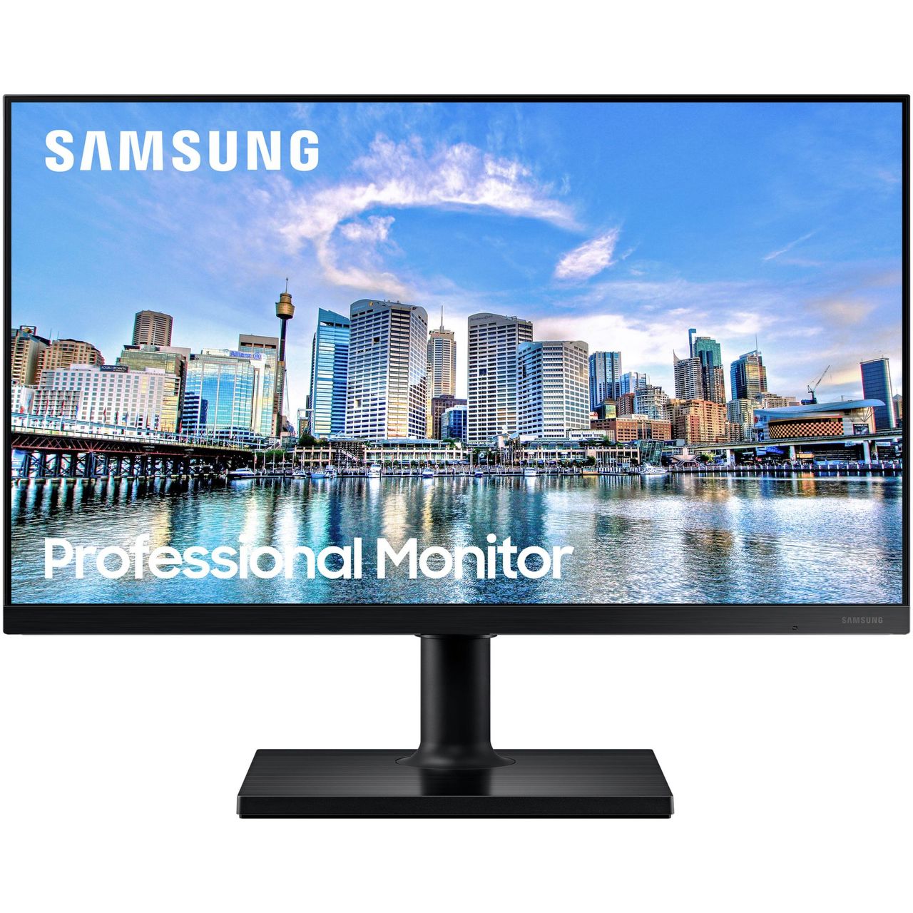 Samsung LF24T450FQR - DisplayPort, VESA Pivot, Full HD | schwarz