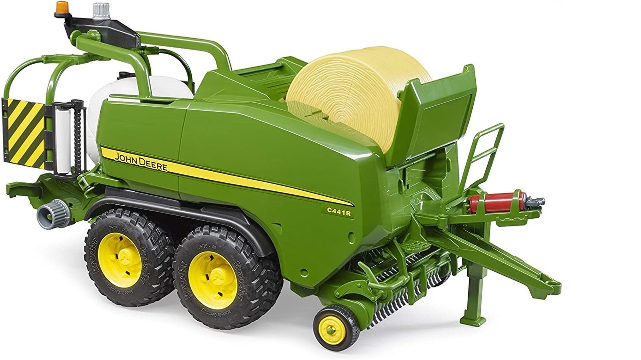 bruder John Deere Rundballen - Presswicke | grün