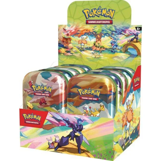 Amigo Pokémon-TCG: Mini-Tin-Box Karmesin & Purpur - Nebel der Sagen