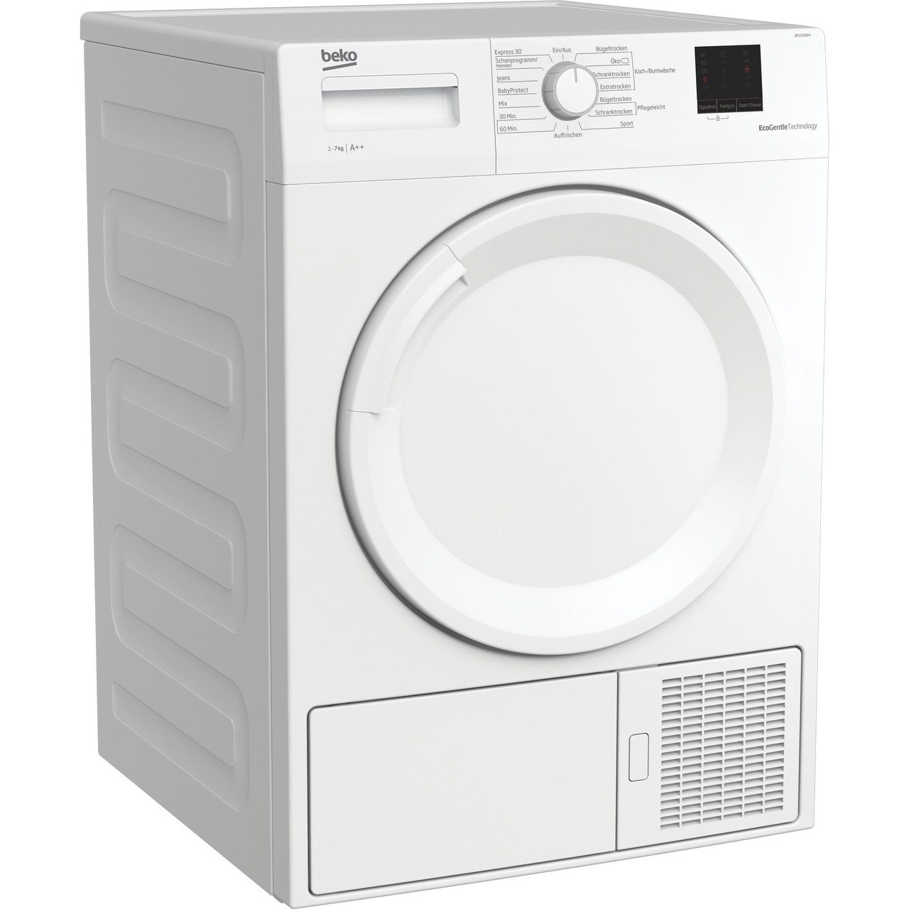 BEKO Wärmepumpen-Kondensationstrockner DPS7206PA | weiß