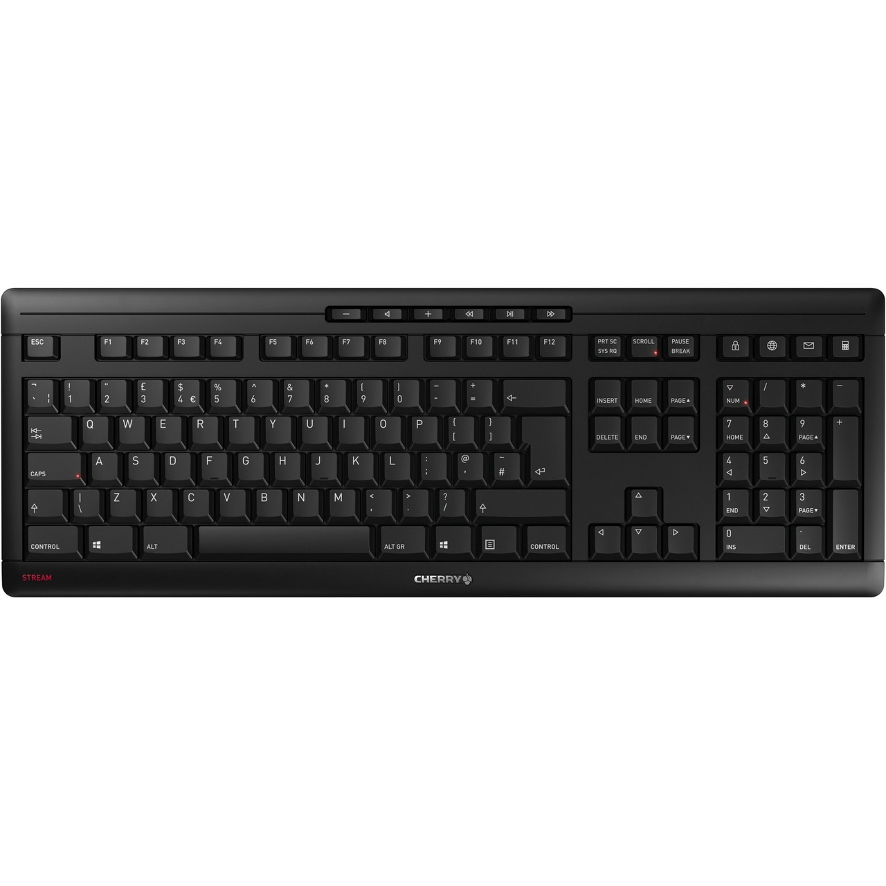 CHERRY STREAM KEYBOARD WIRELESS, Tastatur