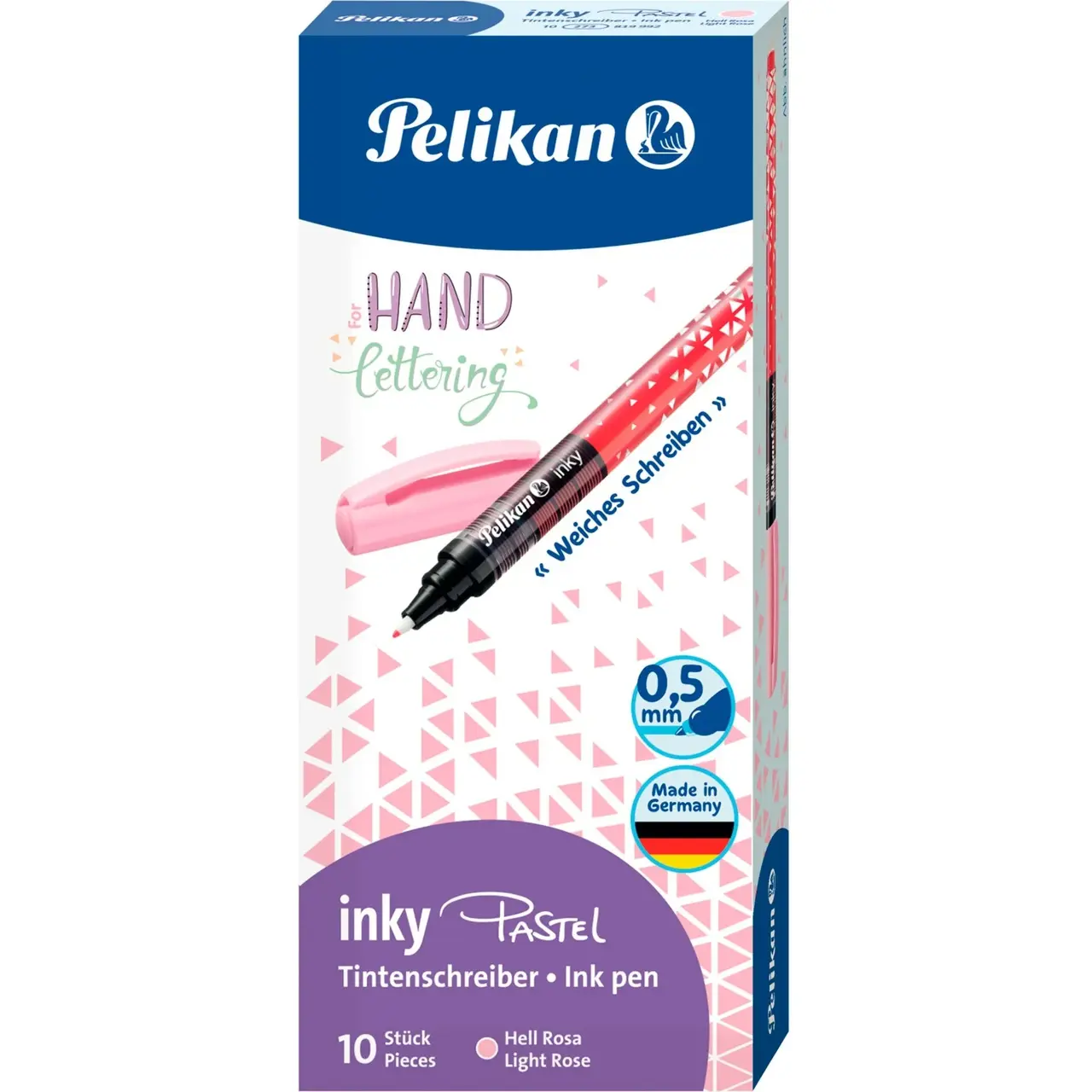 Pelikan inky Pastell Tintenschreiber Pastell Rosa