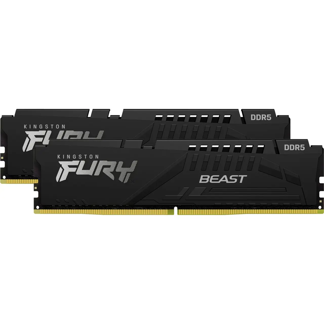   32 GB Kingston FURY DIMM DDR5-6000 Dual-Kit - FURY Beast Black, INTEL XMP, AMD EXPO | schwarz