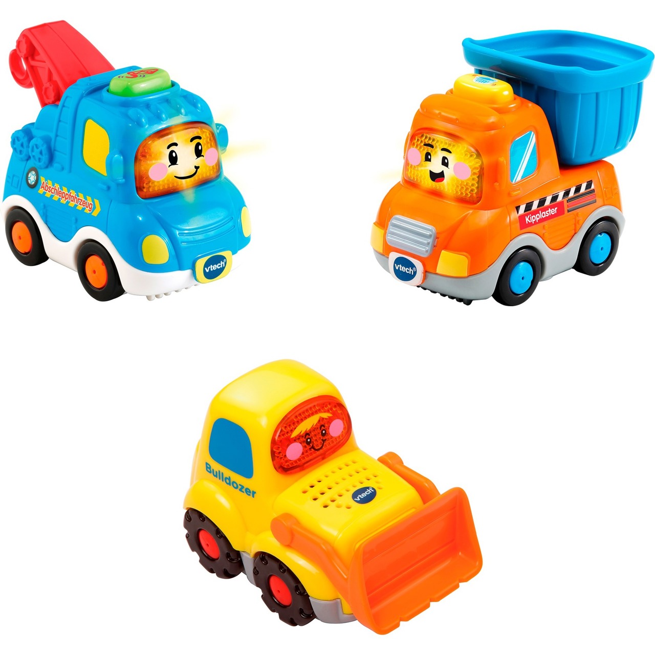 VTech Tut Tut Baby Flitzer - 3er Set Baustellenfahrzeuge