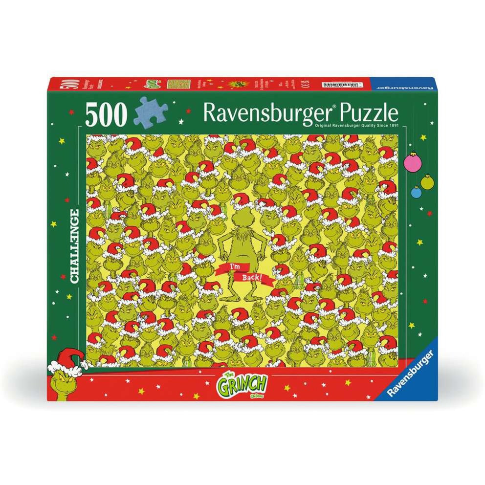 Ravensburger Puzzle Merry Grinchmas Challenge | 500 Teile