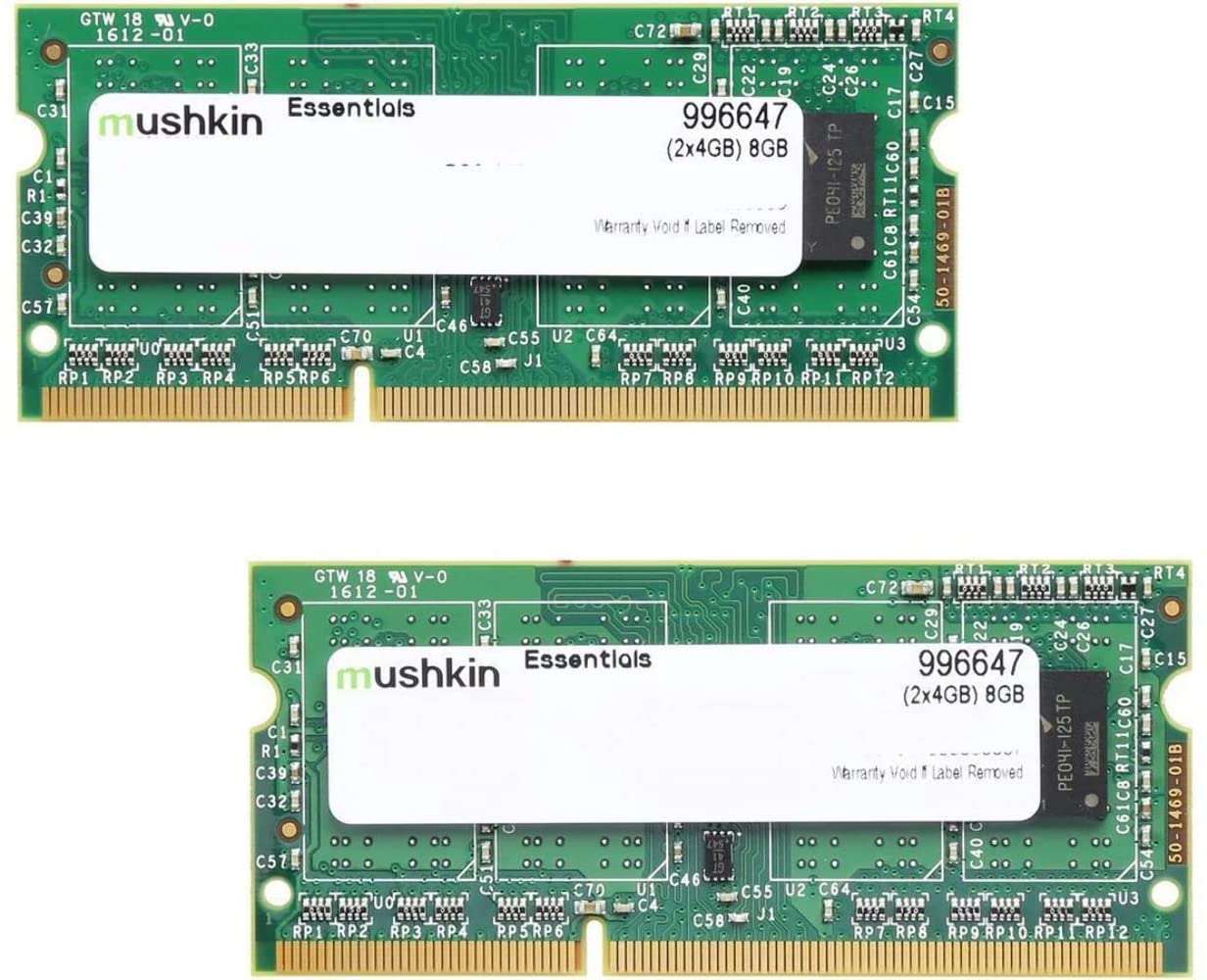 8 GB Mushkin SO-DIMM DDR3-1600 Dual-Kit - Essentials Serie