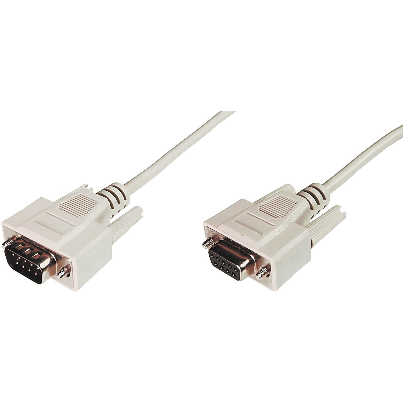 2 m Digitus Datatransfer Verlängerungskabel, D-Sub9 Stecker > D-Sub9 Buchse