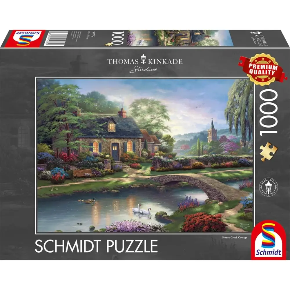 Schmidt Spiele Thomas Kinkade Studios: Stoney Creek Cottage