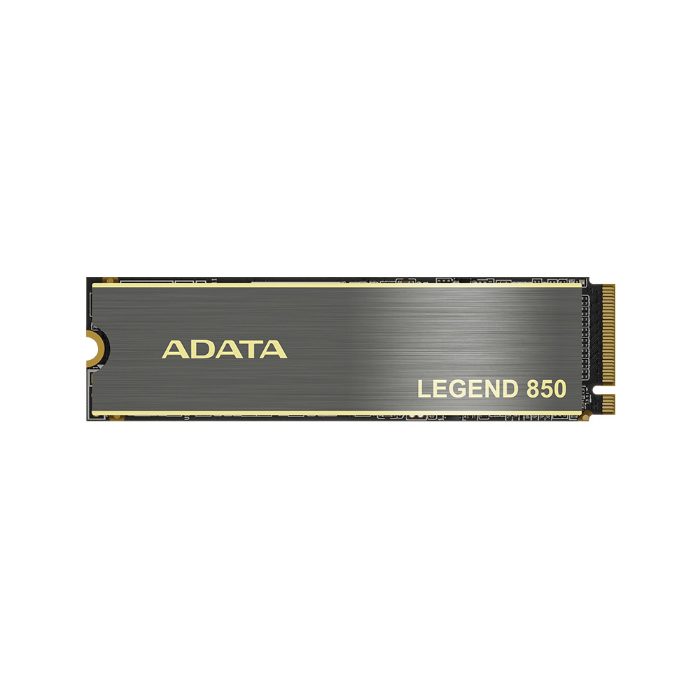 1 TB ADATA LEGEND 850 - PCIe 4.0 x4, NVMe 1.4, M.2 2280 | dunkelgrau/gold