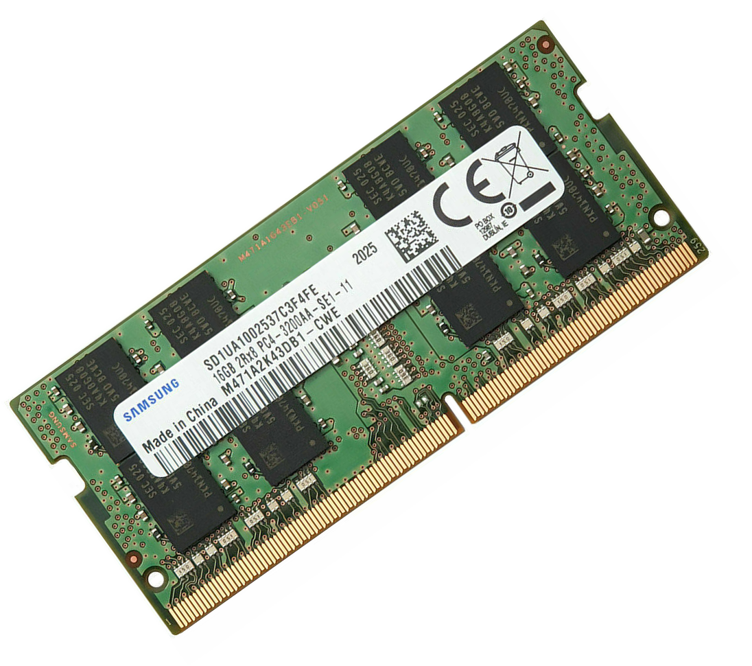 16 GB Samsung SO-DIMM DDR4-3200 - M471A2K43EB1-CWE