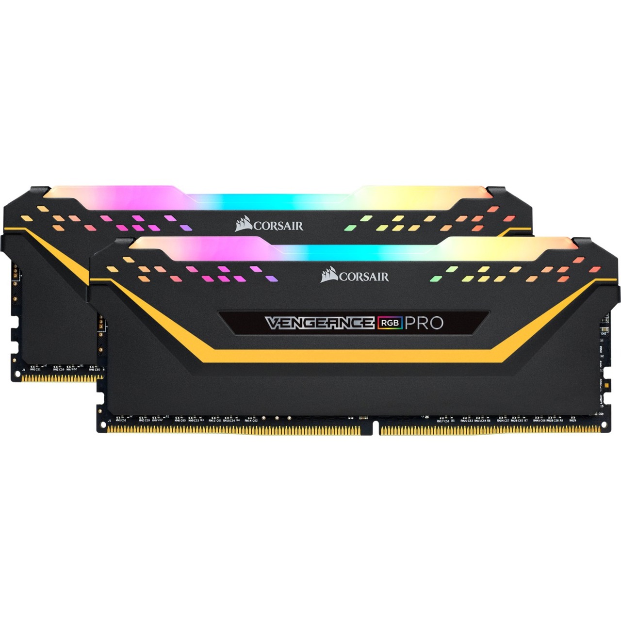 16 GB Corsair DIMM DDR4-3200 Kit TUF Gaming Edition - Vengance RGB Pro, INTEL XMP | schwarz