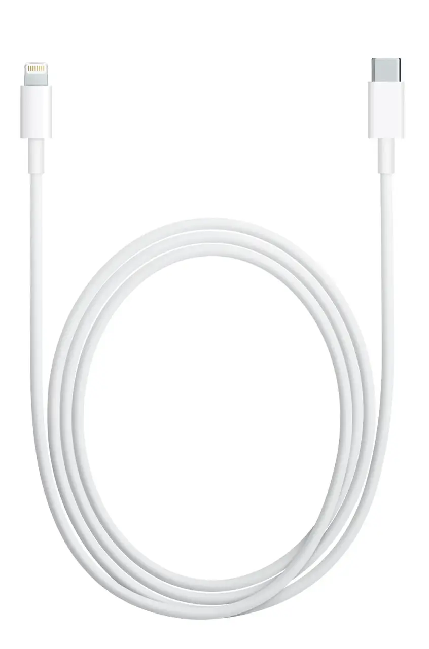 2 m Apple USB-C auf Lightning Kabel | weiß