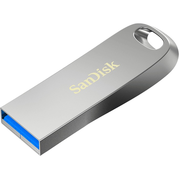 32 GB SanDisk Ultra Luxe - USB-A 3.2 Gen 1 | silber