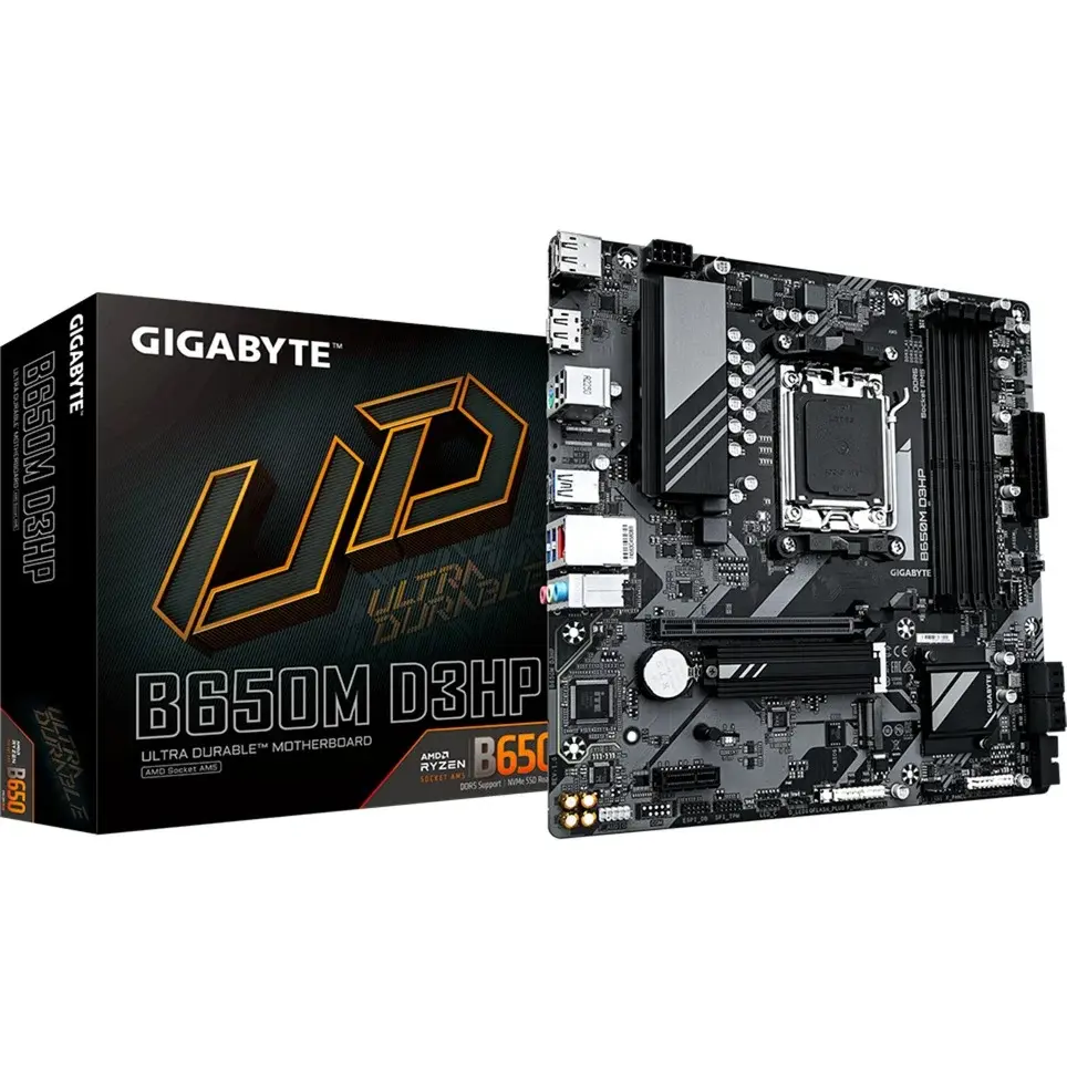 Gigabyte B650M D3HP mATX | Sockel AM5 Mainboard