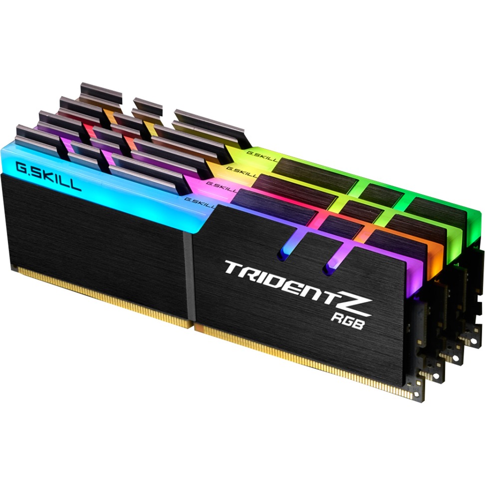 64 GB G.Skill DIMM DDR4-3600 Quad-Kit - Trident Z RGB, INTEL XMP | schwarz