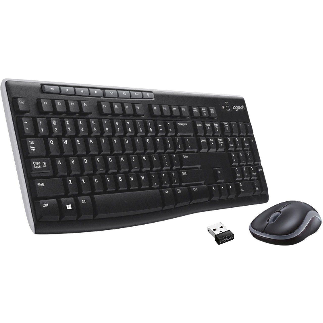 Logitech Wireless Combo MK270 - US-Layout | schwarz