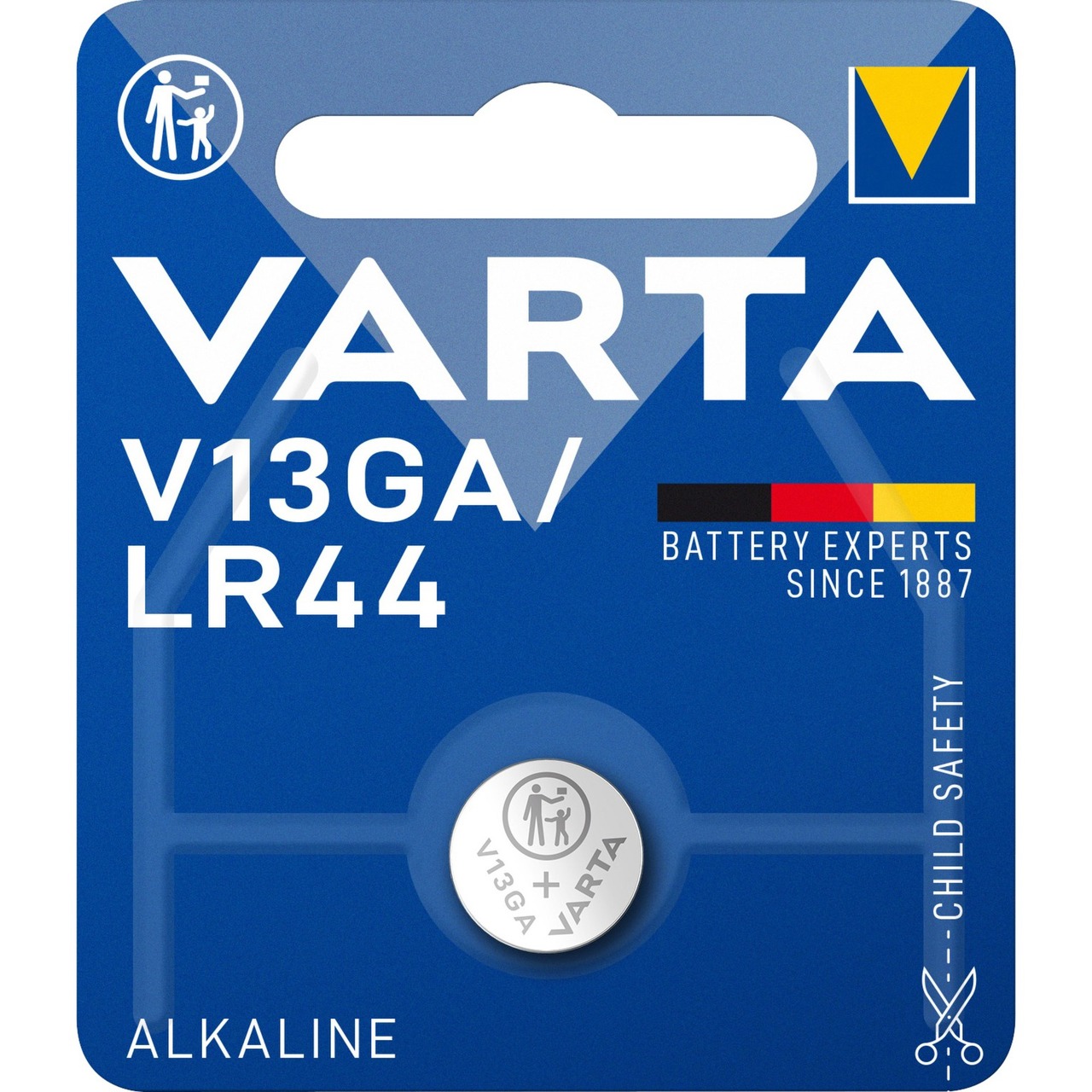 VARTA Knopfzelle Alkaline Special V13GA, Batterie