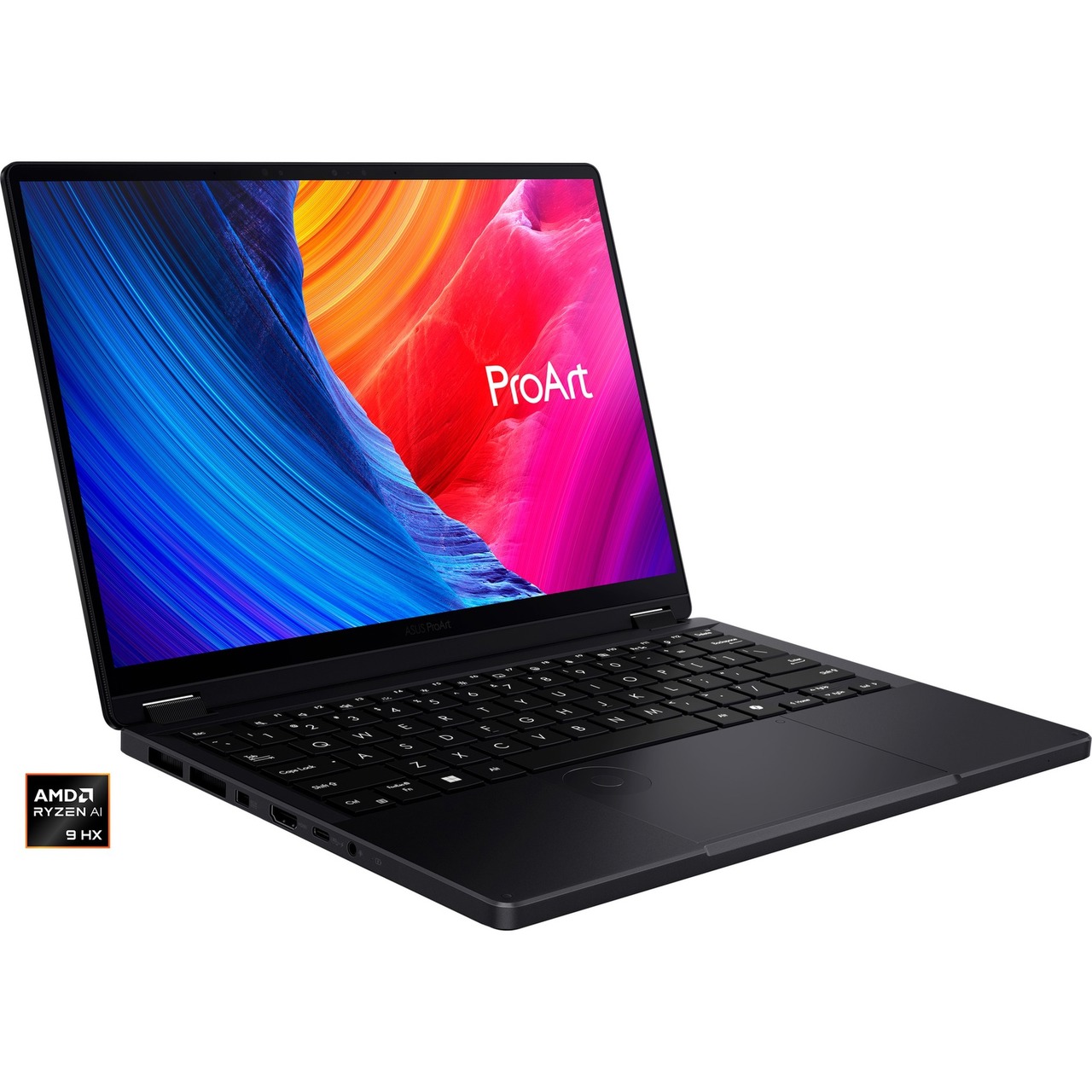 ASUS ProArt PX13 HN7306WI-LX033WS - AMD Ryzen AI 9 HX 370, NVIDIA GeForce RTX 4070, 32 GB, 1 TB SSD, Windows 11 Home,  | schwarz