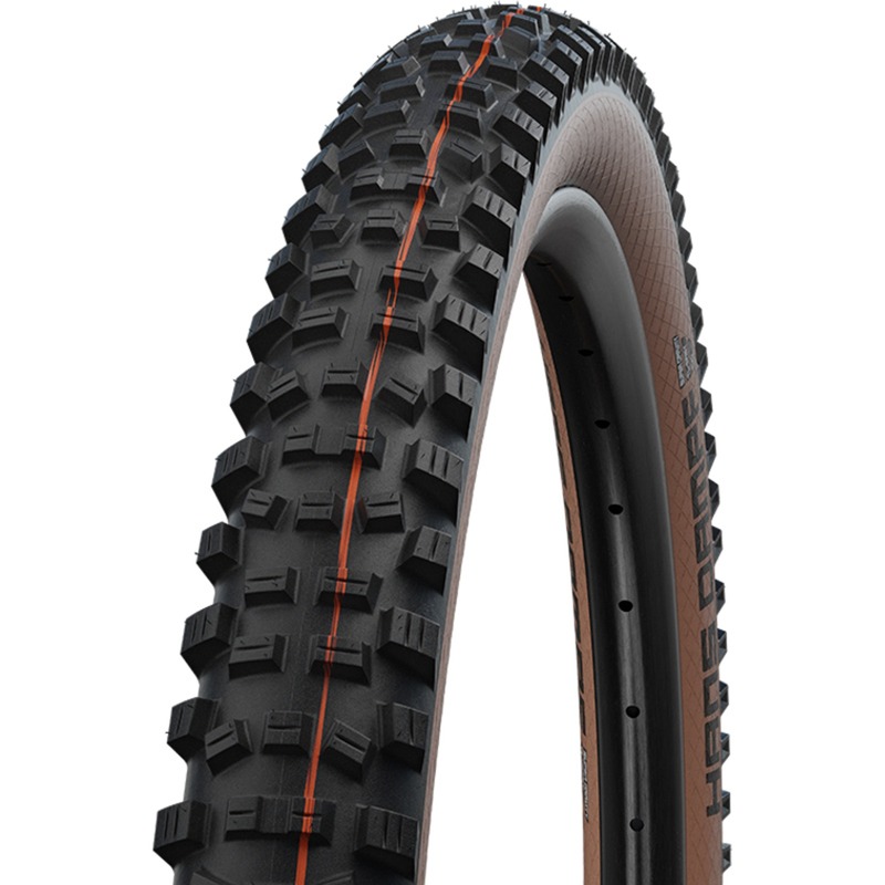 Schwalbe Hans Dampf Super Trail - ETRTO: 60-584 | schwarz/bronze