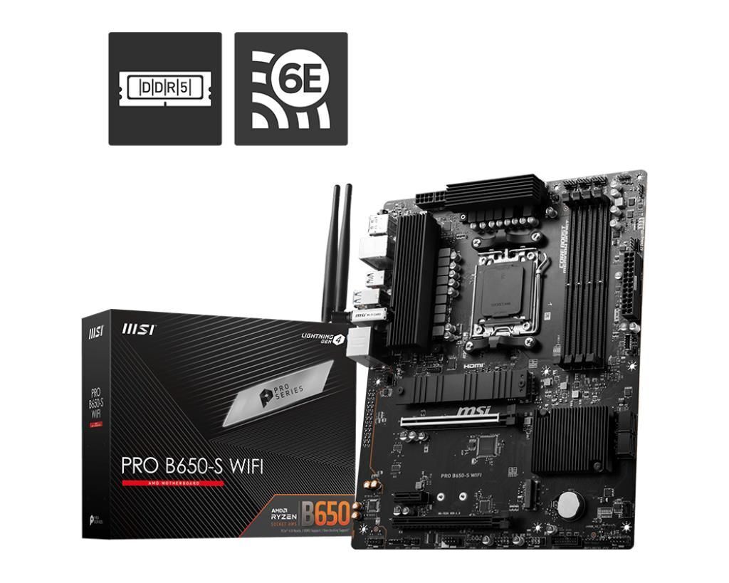 MSI PRO B650-S WIFI, Mainboard