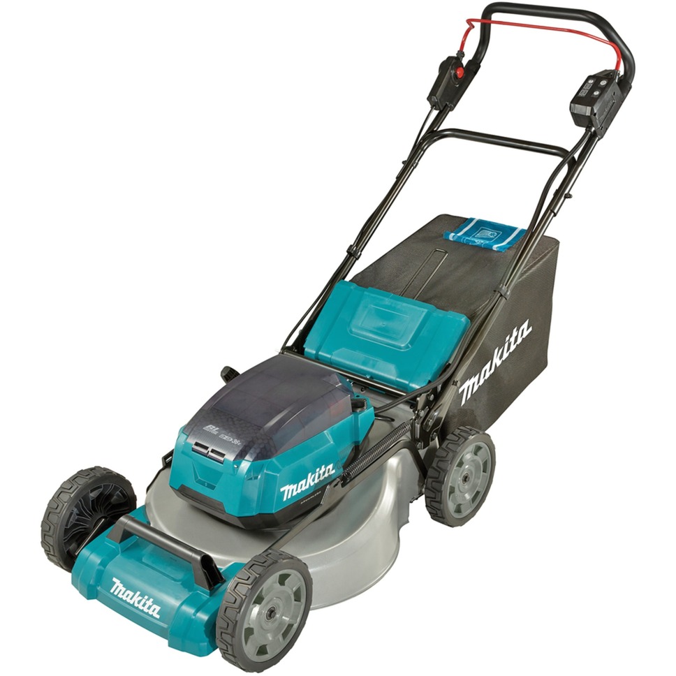 Makita Akku-Rasenmäher DLM534Z - ohne Akku und Ladegerät | blau/schwarz