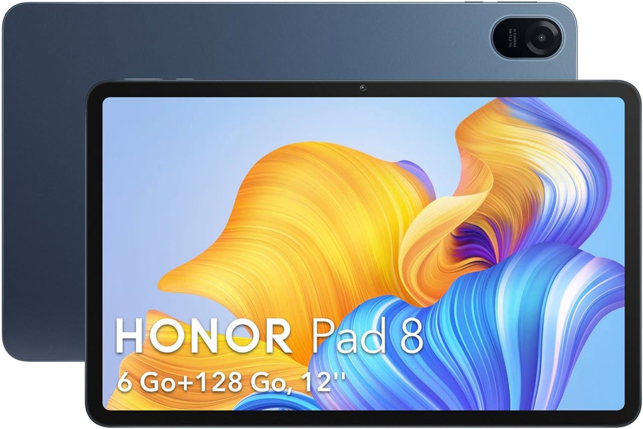 Honor Pad 8 - 128 GB, 6 GB, WiFi, Bluetooth, Android 12 | Blue Hour