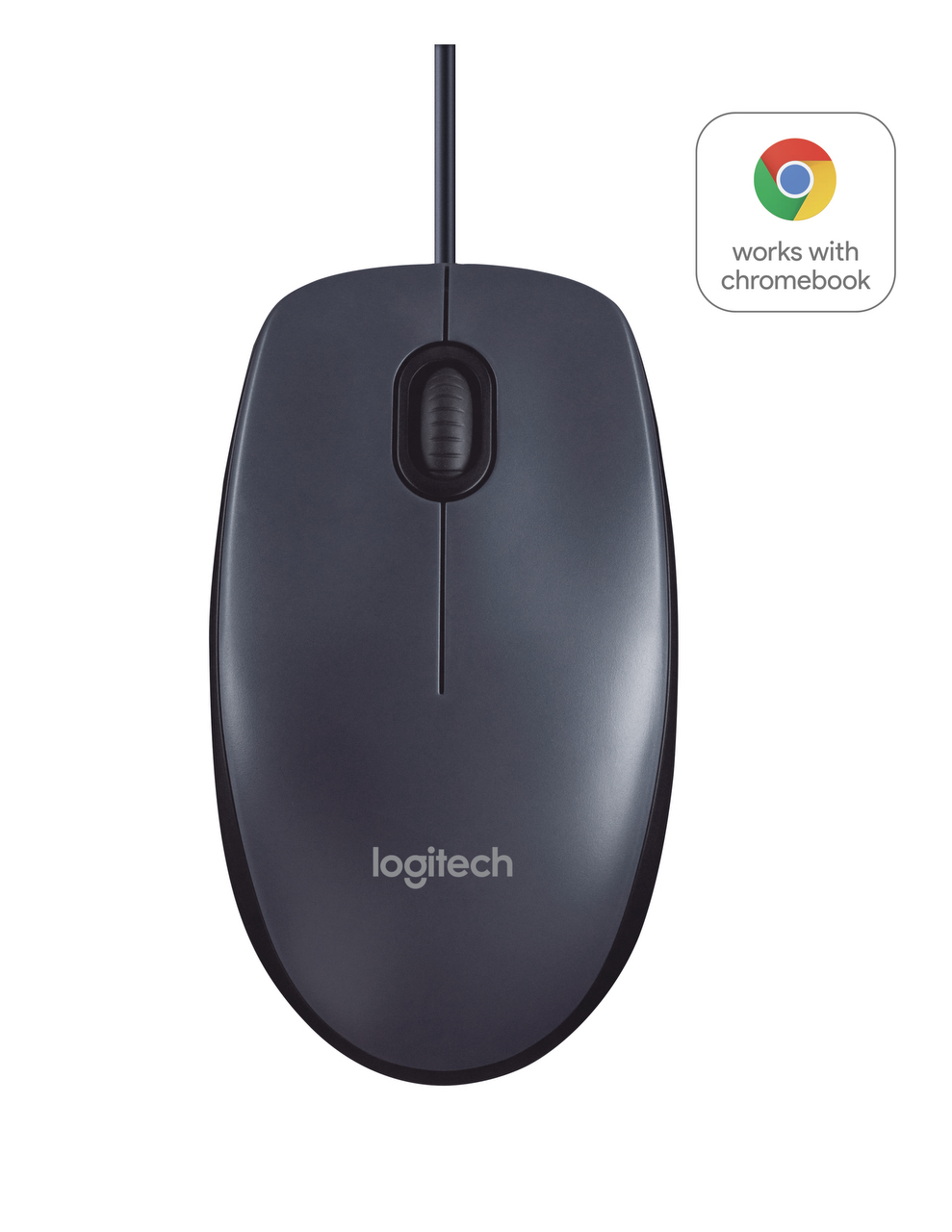 Logitech B100 Optical USB Mouse for Business, Maus