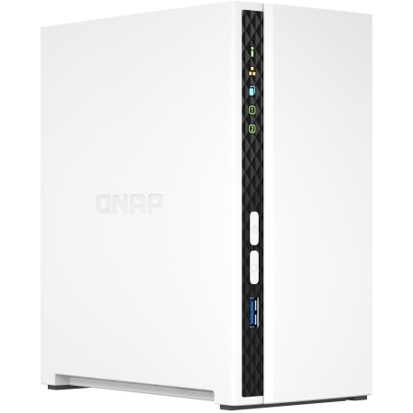 2 - Bay QNAP TS-233 -2G | weiß