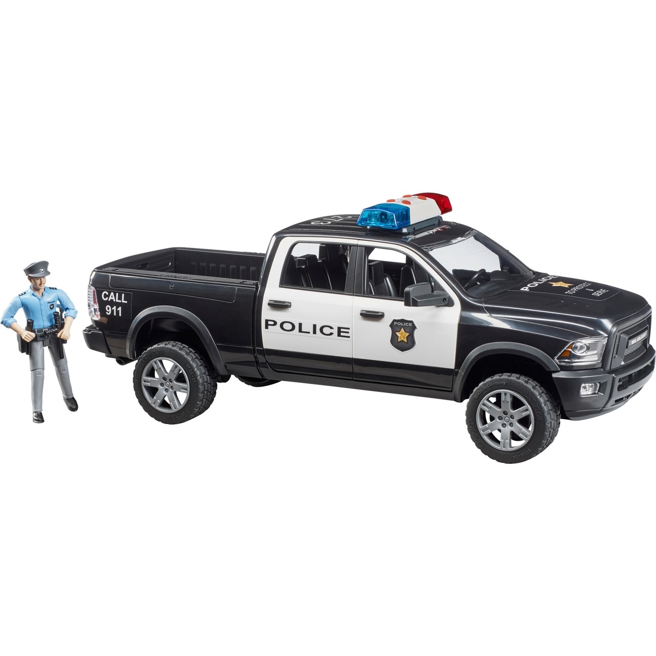 bruder RAM 2500 Polizei Pickup