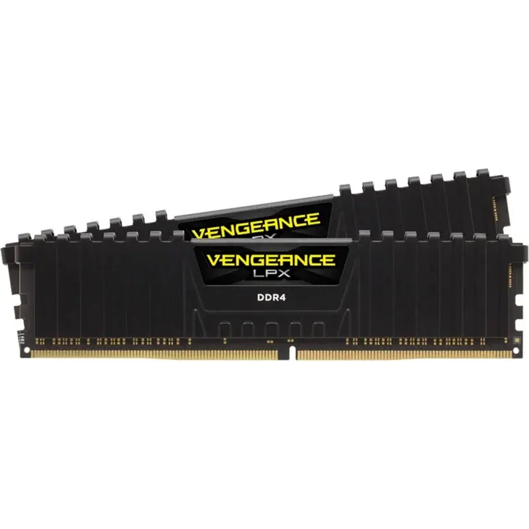 32 GB Corsair DIMM DDR4-3600 Dual-Kit für AMD Optimiert  -  Vengeance LPX, INTEL XMP | schwarz