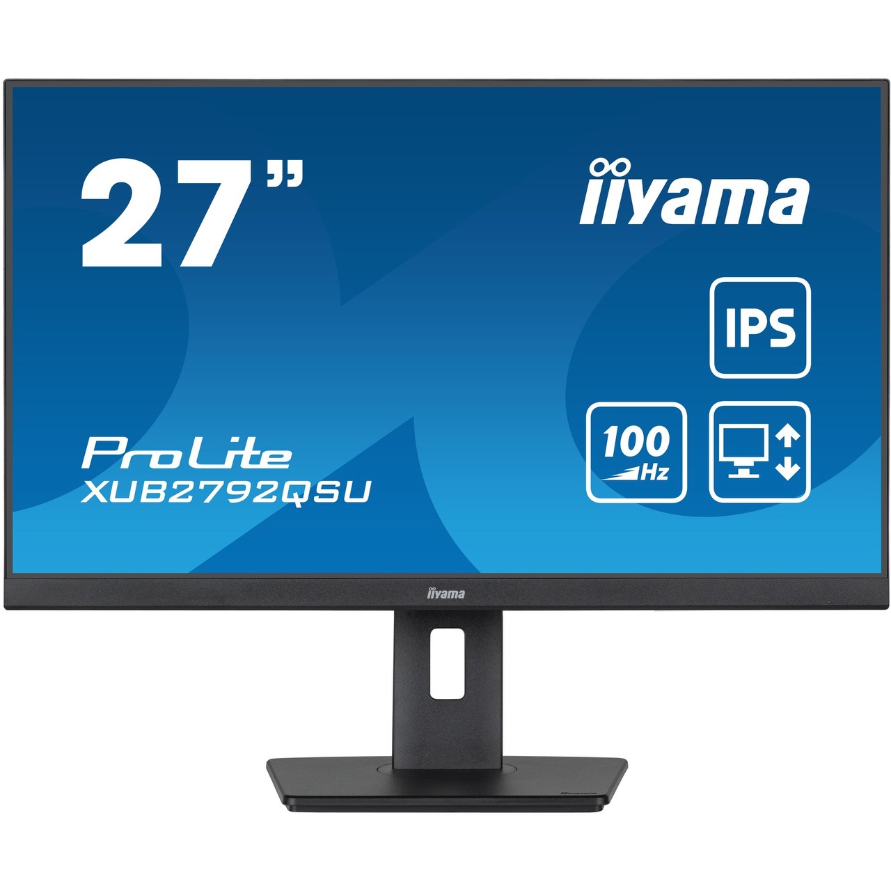 iiyama ProLite XUB2792QSU-B6 -WQHD, IPS, AMD Free-Sync, 100Hz Panel | matt schwarz