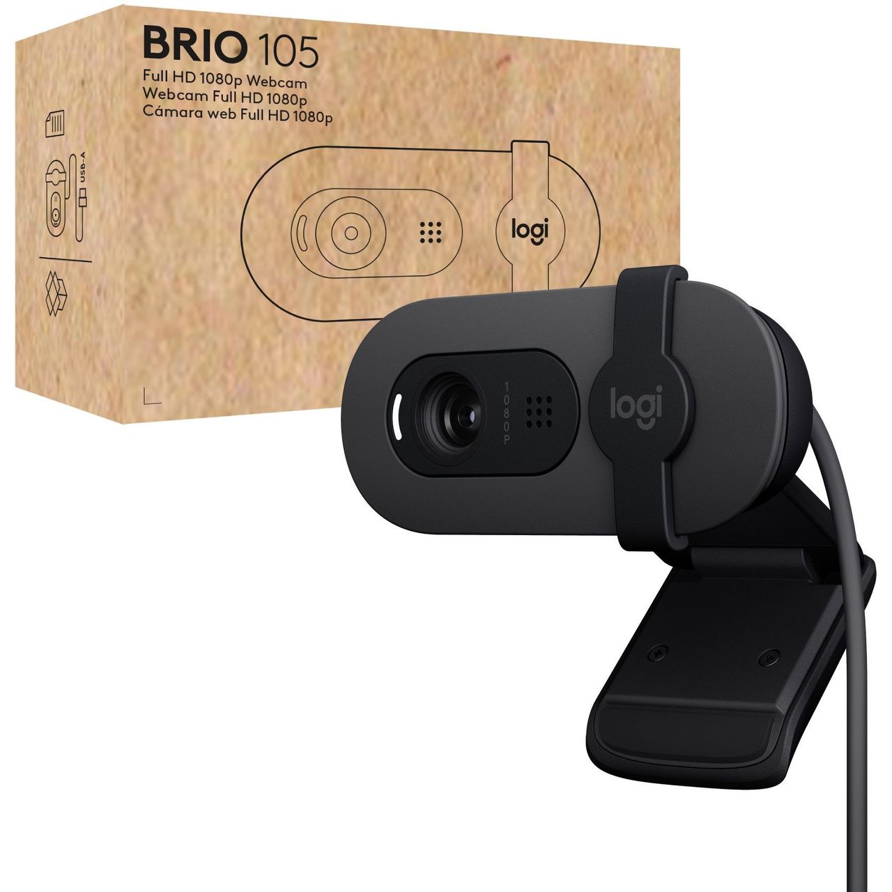 Logitech BRIO 105 | schwarz