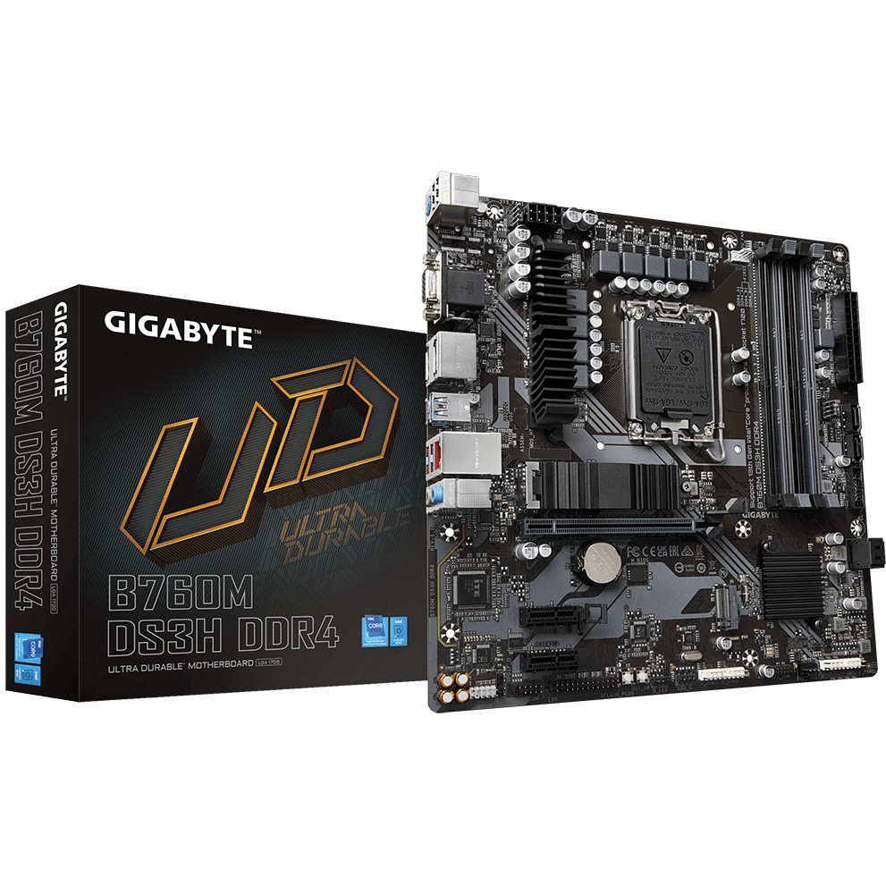 GIGABYTE B760M DS3H DDR4 | Sockel 1700 Mainboard