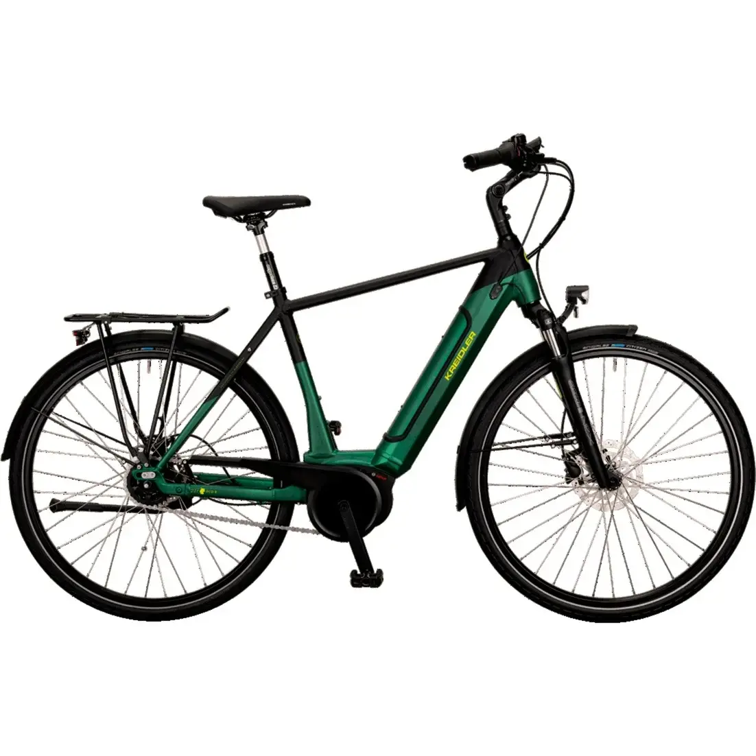 Kreidler Vitality Eco 8 - 28", 50 cm Rahmen | grün