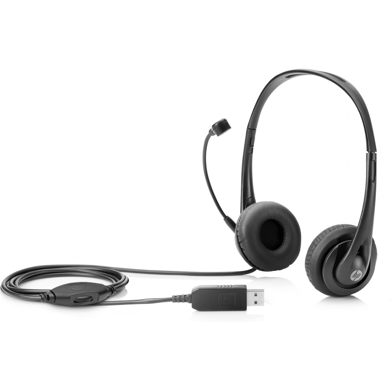 HP Stereo-USB-Headset | schwarz