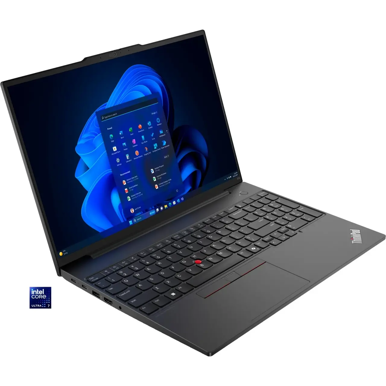 Lenovo ThinkPad E16 G2 - 21MA002NGE - Windows 11 Pro 64-Bit, 60 Hz Display, 512 GB SSD | schwarz